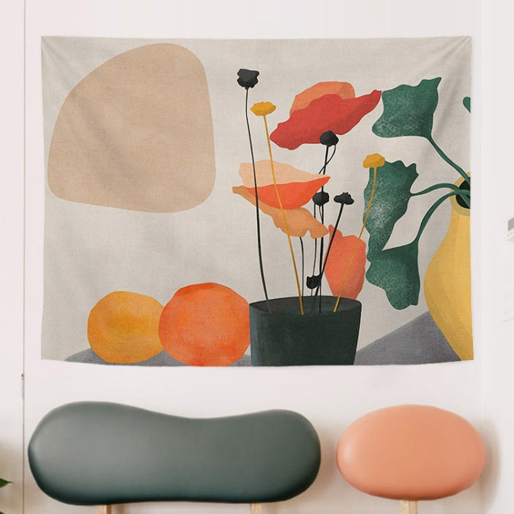 Fabric Tapestry Exaggerated Abstract Style Hanging Background Covering Cloth, Size: 150x100cm