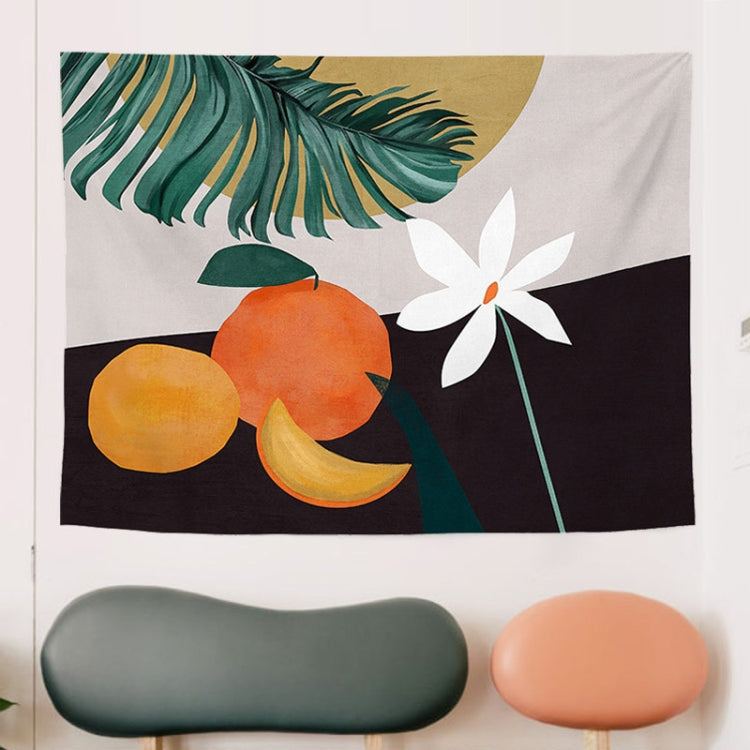 Fabric Tapestry Exaggerated Abstract Style Hanging Background Covering Cloth, Size: 150x130cm