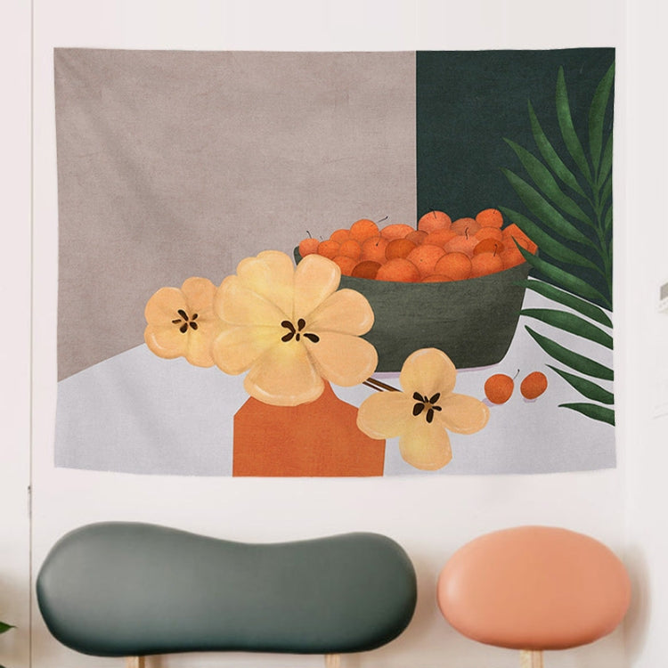 Fabric Tapestry Exaggerated Abstract Style Hanging Background Covering Cloth, Size: 150x130cm