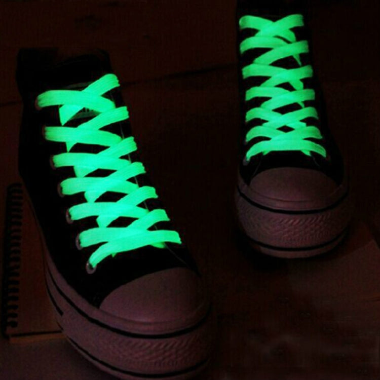 2 Pairs Luminous Lace Fluorescent Self-illuminating Shoes Laces, Length:1m