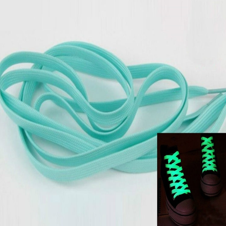 2 Pairs Luminous Lace Fluorescent Self-illuminating Shoes Laces, Length:1m