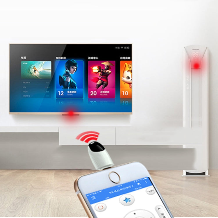 EKX-02 Mobile Phone Infrared Intelligent Remote Control Mobile Phone Remote Control Head, Interface: Micro USB