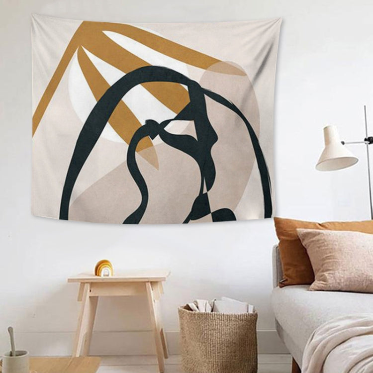 Fabric Tapestry Exaggerated Abstract Style Hanging Background Covering Cloth, Size: 150x100cm
