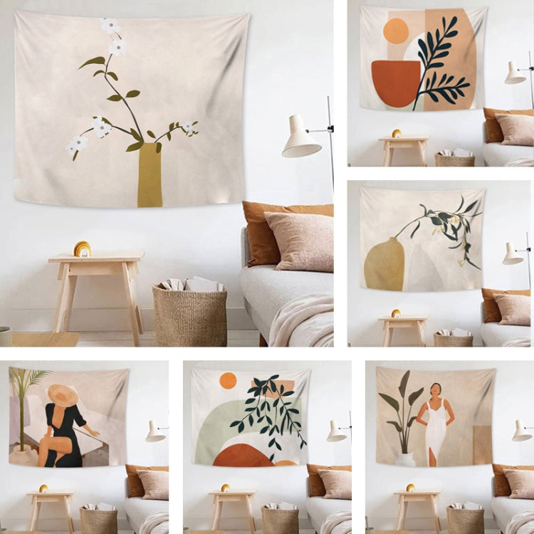 Fabric Tapestry Exaggerated Abstract Style Hanging Background Covering Cloth, Size: 150x100cm