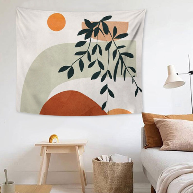 Fabric Tapestry Exaggerated Abstract Style Hanging Background Covering Cloth, Size: 150x130cm