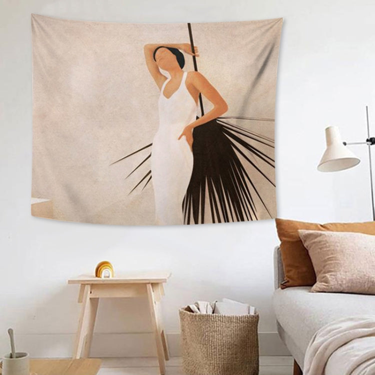 Fabric Tapestry Exaggerated Abstract Style Hanging Background Covering Cloth, Size: 200x150cm