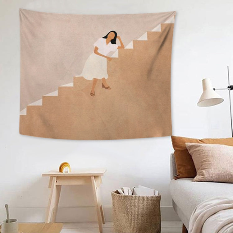 Fabric Tapestry Exaggerated Abstract Style Hanging Background Covering Cloth, Size: 200x150cm
