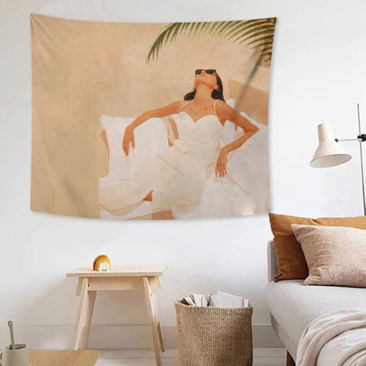 Fabric Tapestry Exaggerated Abstract Style Hanging Background Covering Cloth, Size: 200x150cm