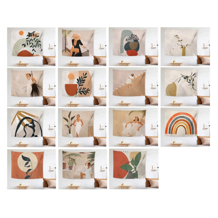 Fabric Tapestry Exaggerated Abstract Style Hanging Background Covering Cloth, Size: 200x150cm