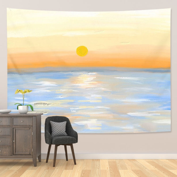 Girl Heart Oil Painting Wallpaper Background Cloth Room Decoration Hanging Cloth, Size: 150x130cm