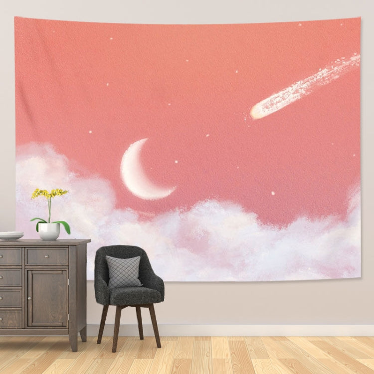 Girl Heart Oil Painting Wallpaper Background Cloth Room Decoration Hanging Cloth, Size: 150x130cm