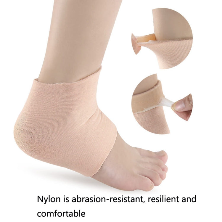 1 Pair SEBS Heel Protector Foot Socks, Size: Free Size(Skin Color)