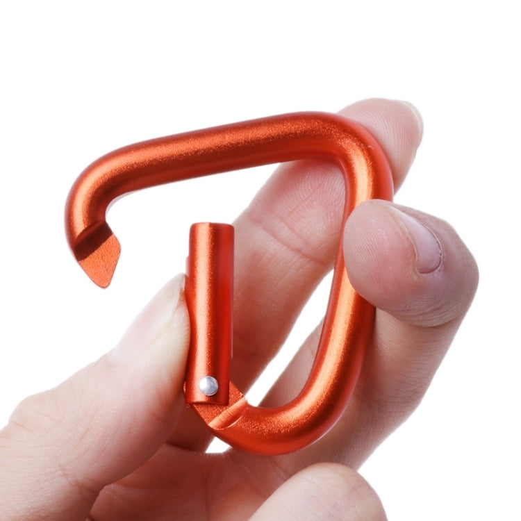 10PCS Triangle Carabiner Outdoor Camping Hiking Keychain Snap Clip Hook Kettle Buckle Carabiner Accessories