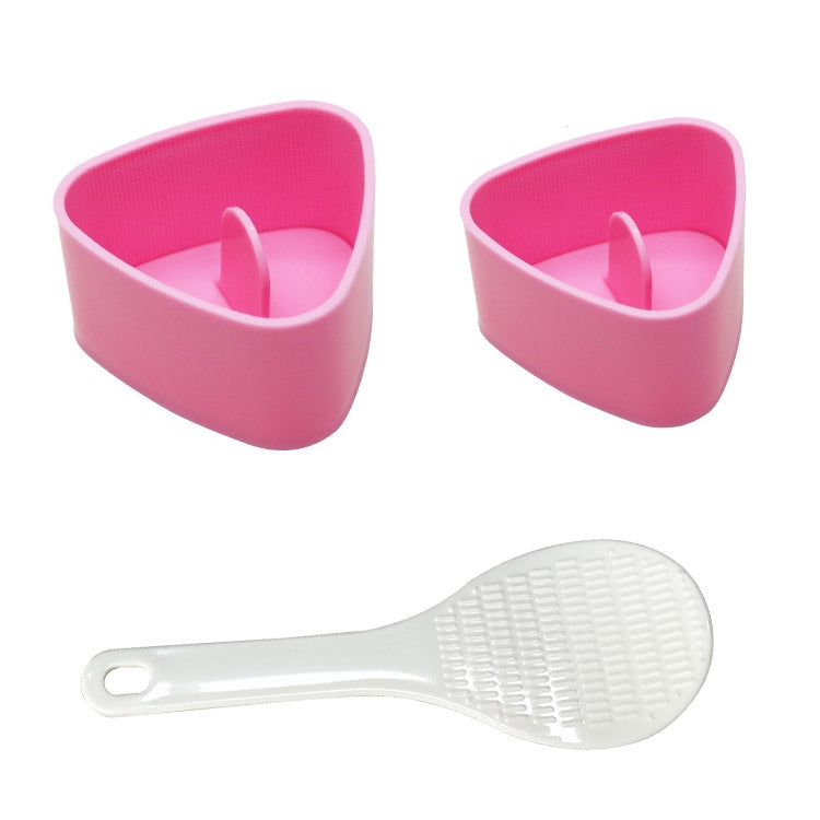 2 Packs Children Seaweed Rice Ball Mold Sushi Triangle Rice Ball DIY Tool Set