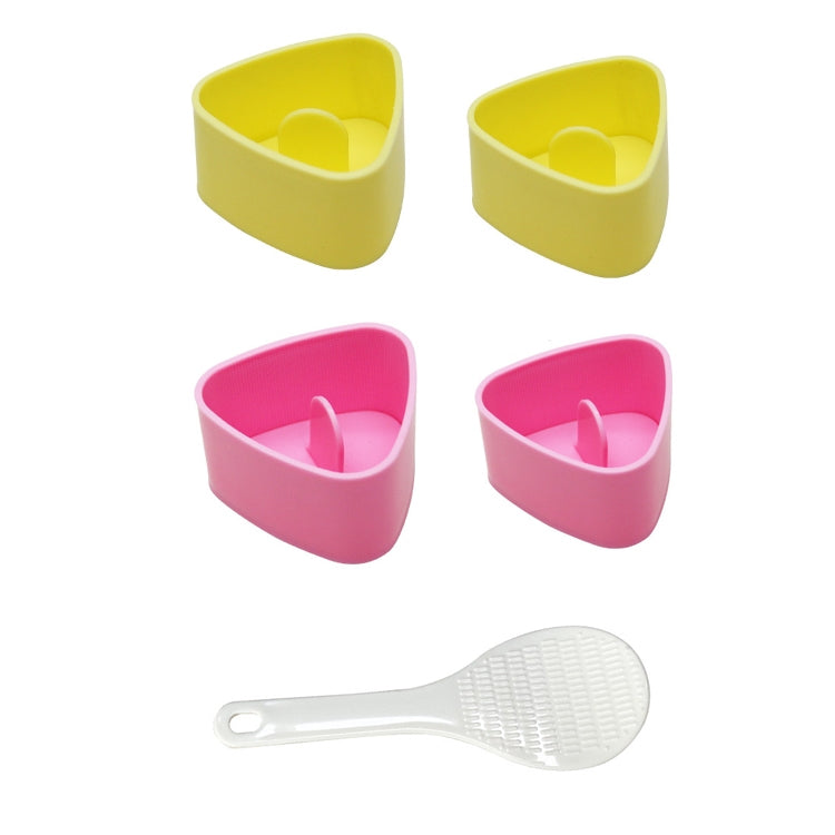 2 Packs Children Seaweed Rice Ball Mold Sushi Triangle Rice Ball DIY Tool Set