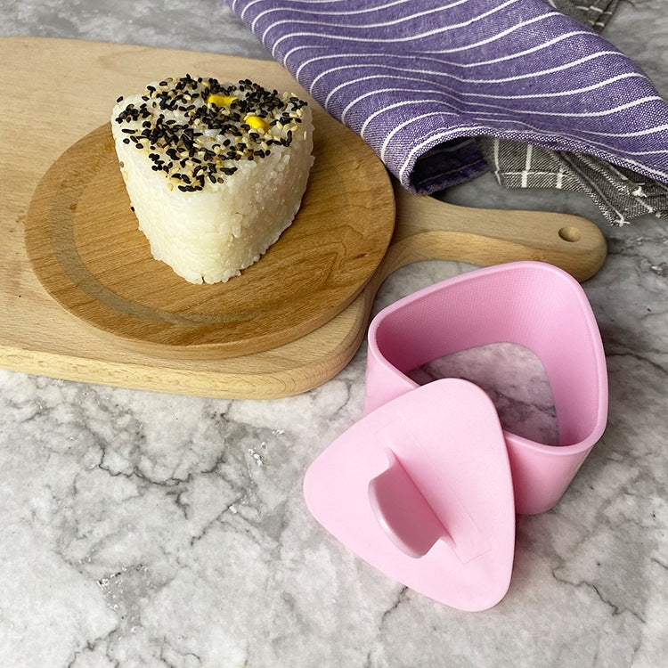 2 Packs Children Seaweed Rice Ball Mold Sushi Triangle Rice Ball DIY Tool Set