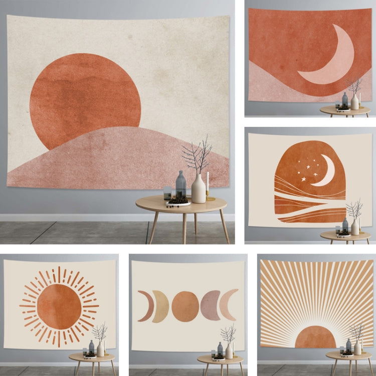 Thick Farbic Tapestry Exaggerated Abstract Style Home Decoration Hanging Background Covering Cloth, Size: 150x130cm