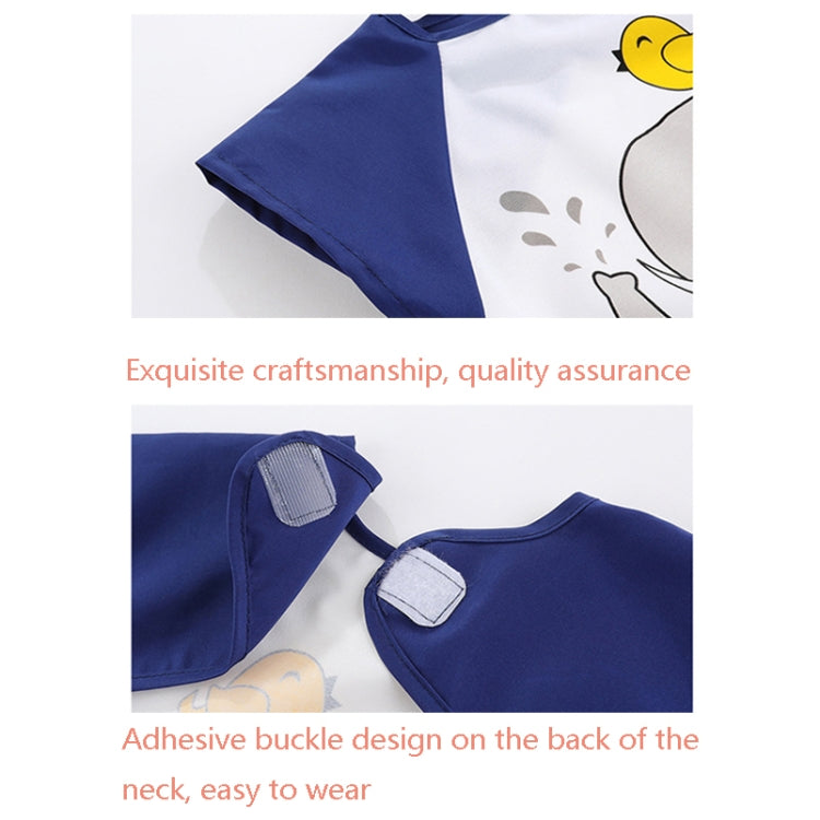 2 PCS Baby Eating Gown Children Waterproof Apron, Colour: Long-sleeved Deer(100cm)