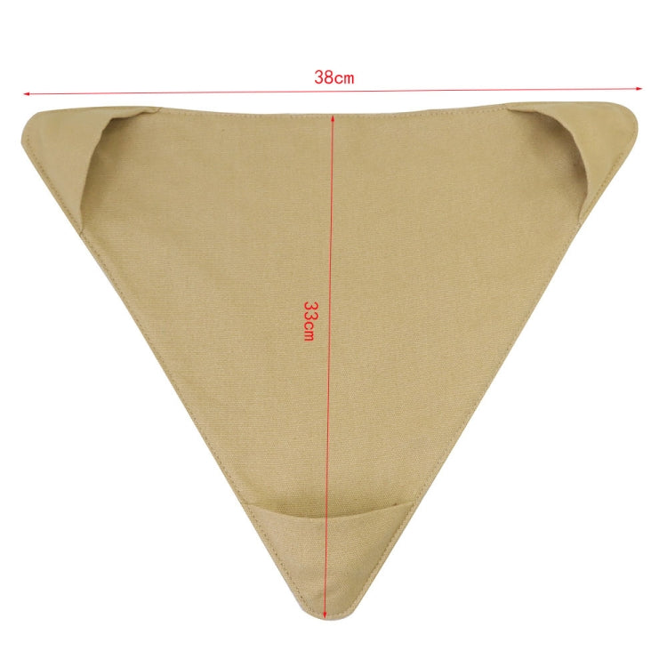 Outdoor Triangle Stool Camp Waterproof Canvas Portable DIY Chair Scorpion Fishing Stool