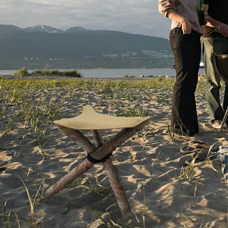 Outdoor Triangle Stool Camp Waterproof Canvas Portable DIY Chair Scorpion Fishing Stool