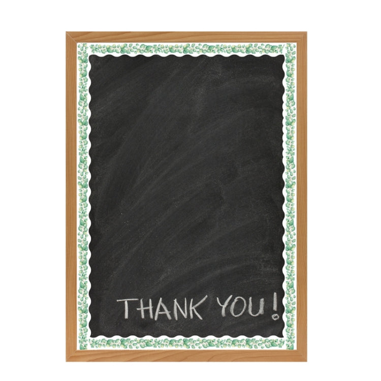 CM2108004 Border Sticker Eucalyptus Leaf Sticker Bulletin Board Blackboard Sticker, Size: 20mx7cm