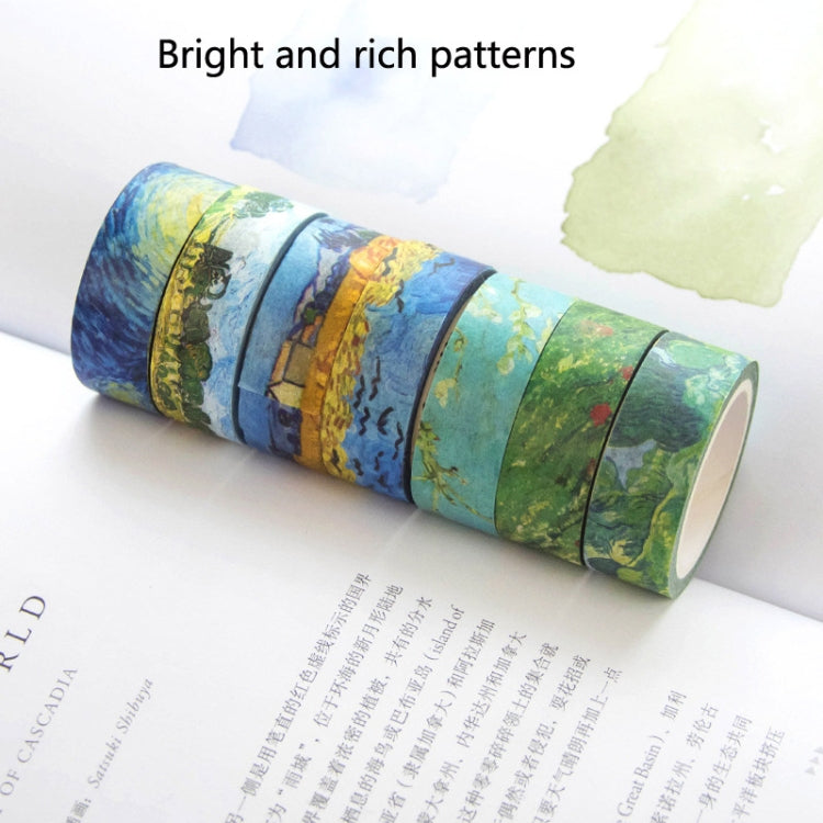 4 Rolls TS-MT001 Washi Hand Account Tape Photo Album Diary DIY Decorative Stickers