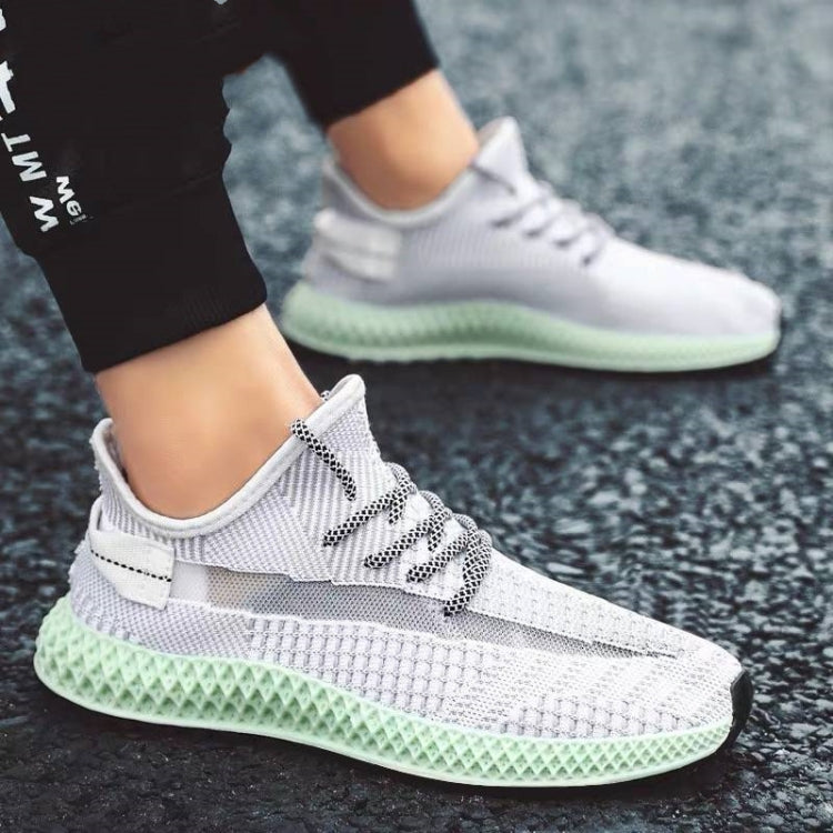 ST01 Breathable Starry Casual Shoes Mesh Flywear Sports Men Shoes, Size: 41