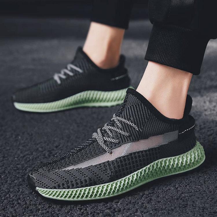 ST01 Breathable Starry Casual Shoes Mesh Flywear Sports Men Shoes, Size: 41