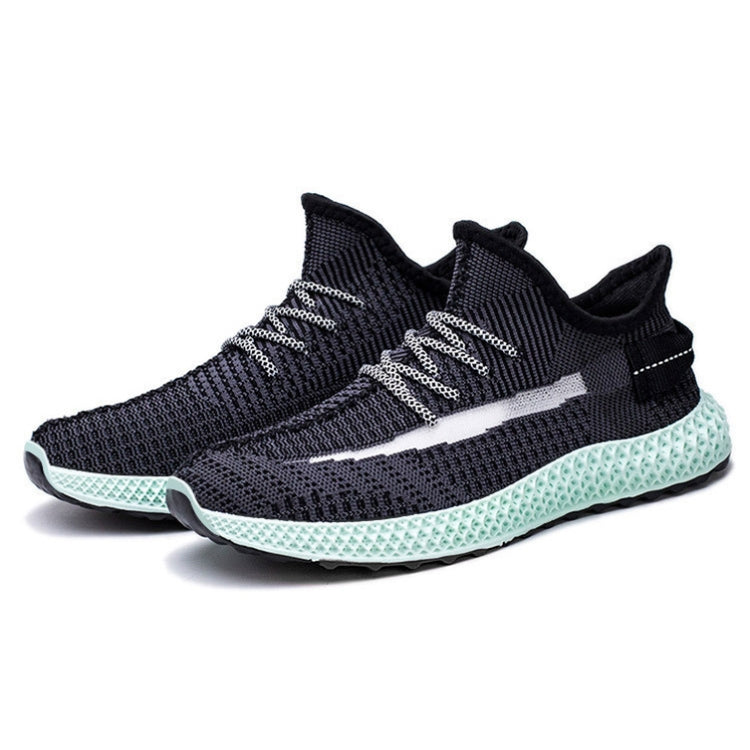 ST01 Breathable Starry Casual Shoes Mesh Flywear Sports Men Shoes, Size: 41
