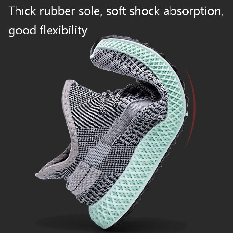 ST01 Breathable Starry Casual Shoes Mesh Flywear Sports Men Shoes, Size: 41