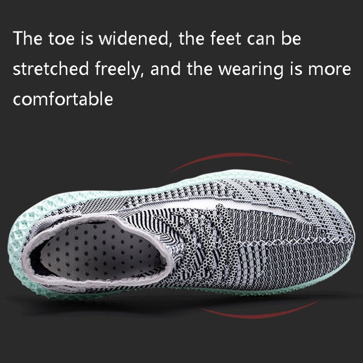 ST01 Breathable Starry Casual Shoes Mesh Flywear Sports Men Shoes, Size: 41