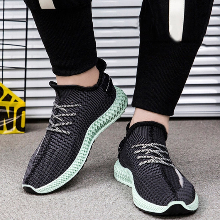 ST01 Breathable Starry Casual Shoes Mesh Flywear Sports Men Shoes, Size: 41