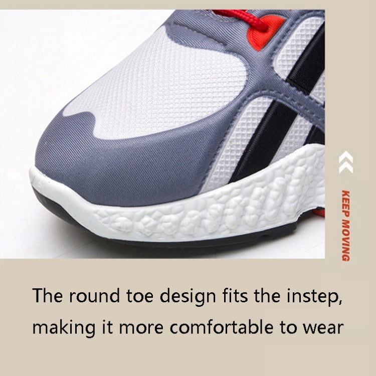 TL203 Couple Style Sports Shoes Breathable Thick Bottom Man Casual Shoes, Size: 41(Male Orange)