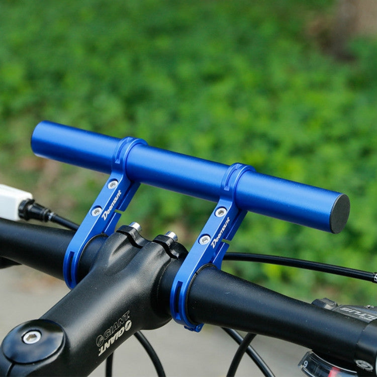 DEEMOUNT Bicycle Handlebar Extension Frame Flashlight Bracket, Specification:Red Aluminum Tube