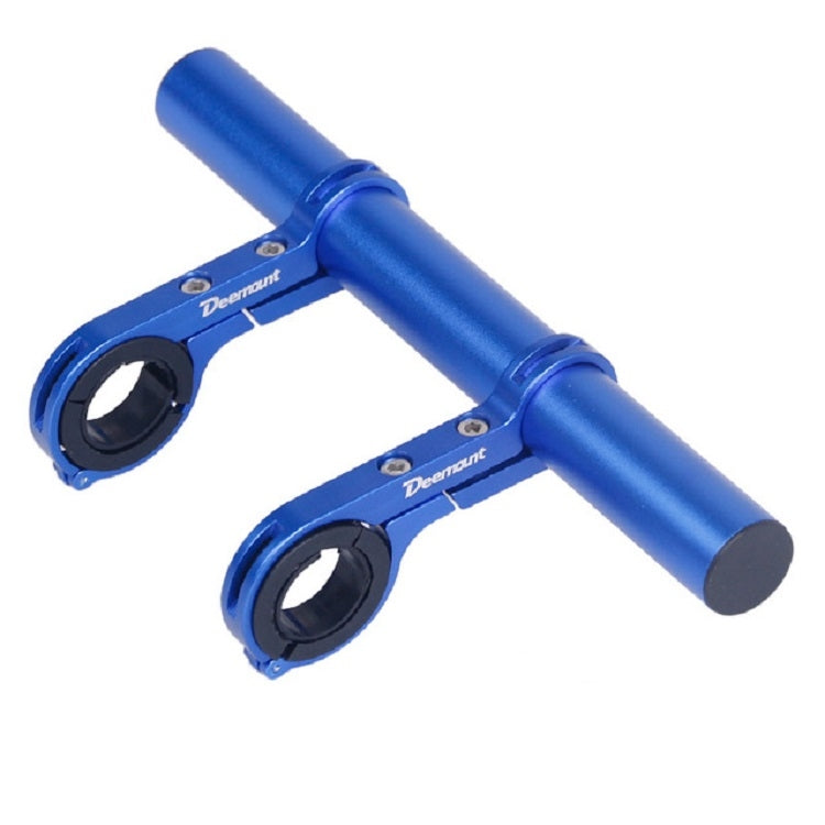 DEEMOUNT Bicycle Handlebar Extension Frame Flashlight Bracket, Specification:Blue Aluminum Tube