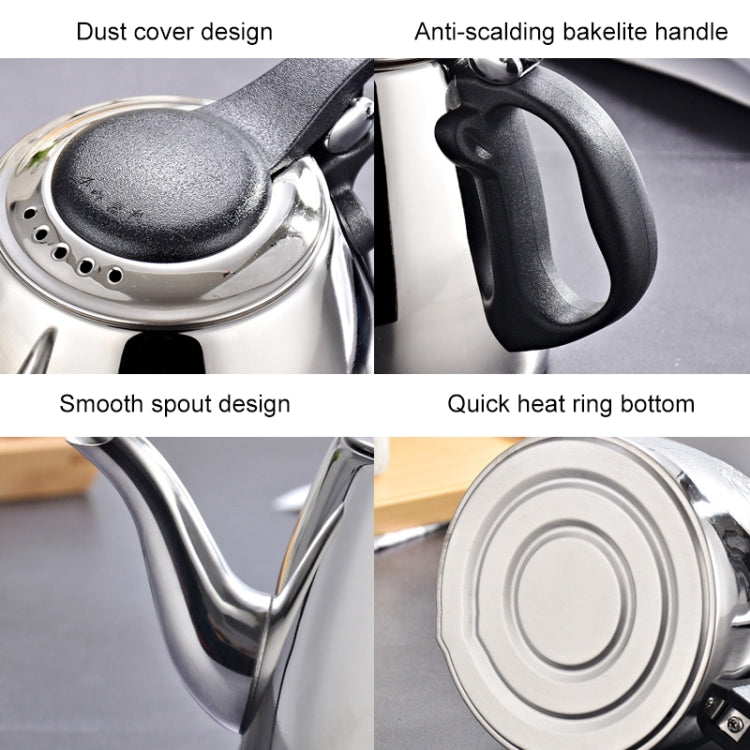 304 Stainless Steel Kettle Small Teapot, Specification:1.5L