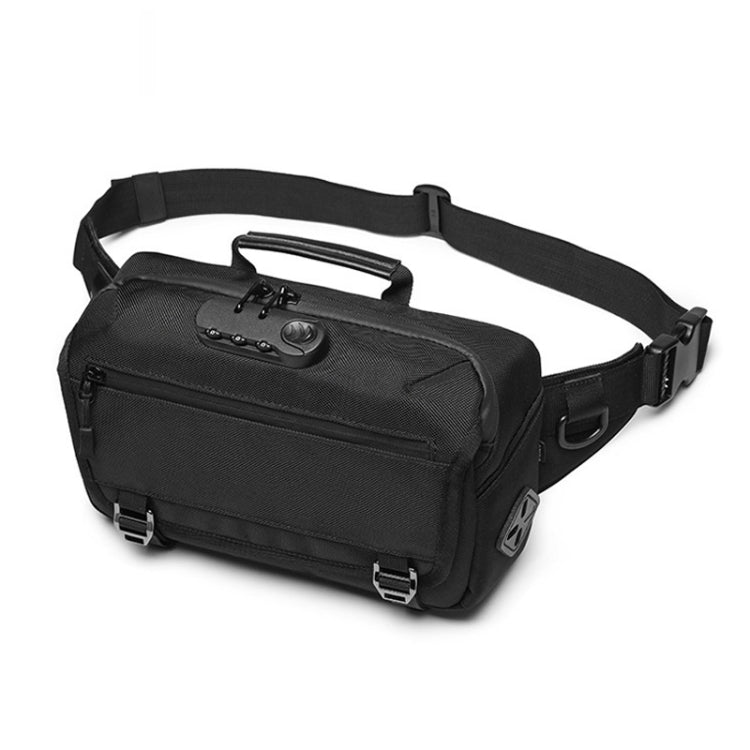 Ozuko 9257 Men Outdoor Sports Waist Bag Anti-Theft Shoulder Messenger Bag