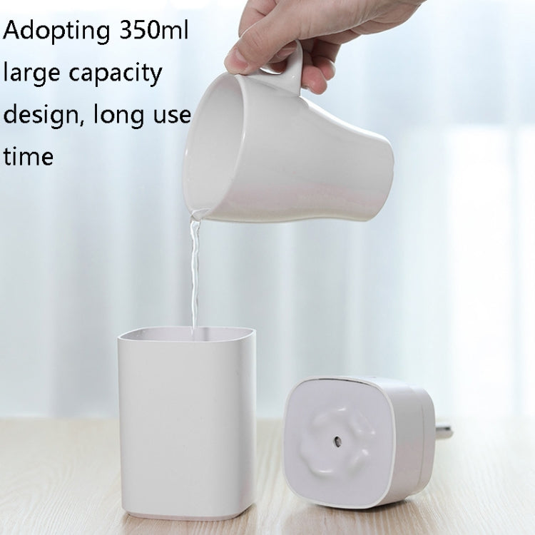 S1 Power Plug-in Spray Ultrasonic Humidifier Snow Mountain Night Light Negative Ion Humidifier(White)