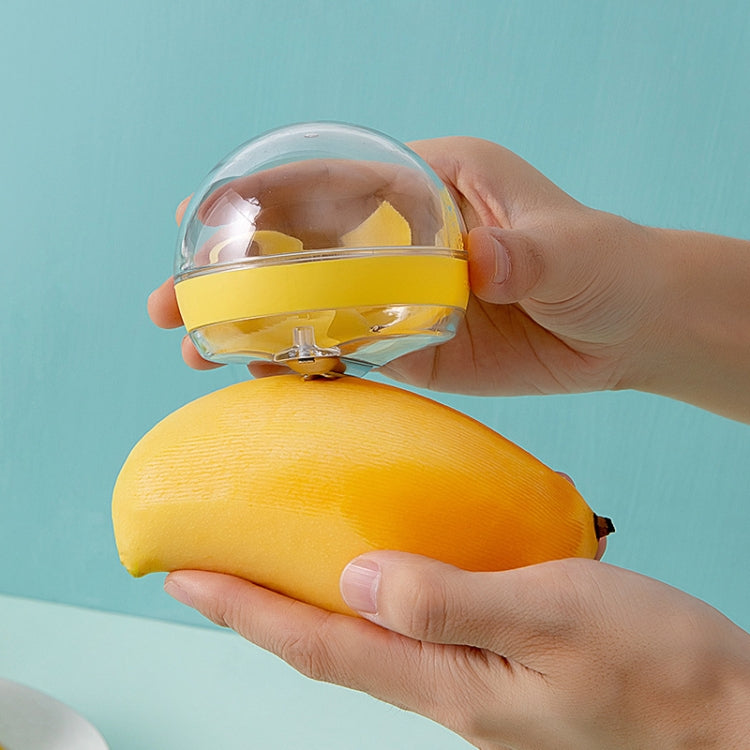 2 PCS Storage Type Stainless Steel Fruit Potato Peeler Multifunctional Peel Storage Box(Random Color Delivery)