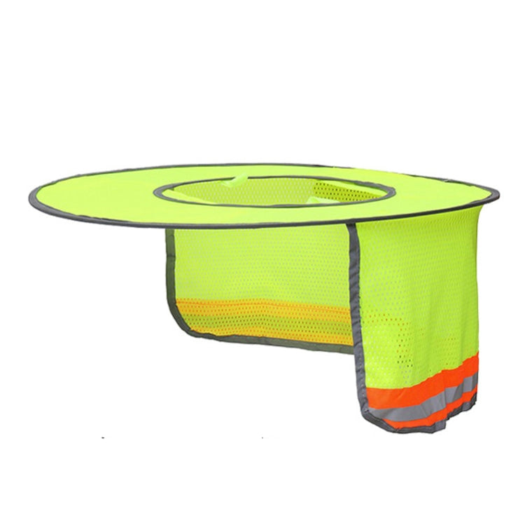 Construction Site Outdoor Construction Foldable Reflective Safety Sun Hat, Size: One Size