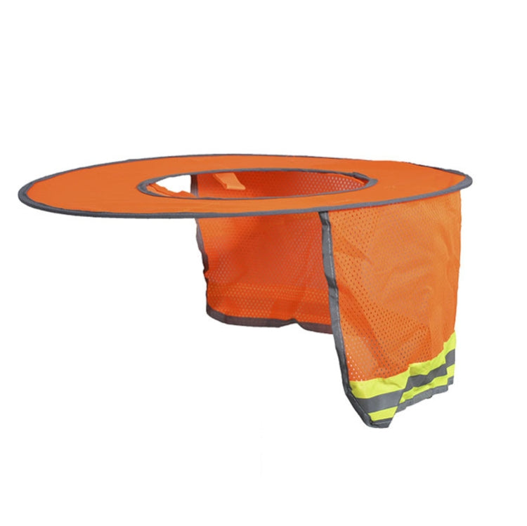 Construction Site Outdoor Construction Foldable Reflective Safety Sun Hat, Size: One Size