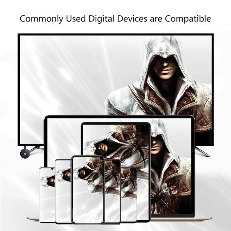 C13 2.4G/5G 1080P Wireless Display Dongle TV Stick TV Receiver Mobile Screen Adapter(Black)