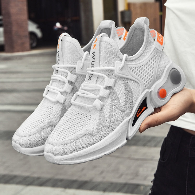 TL602 Flying Weaving Mesh Breathable Couple Shoes Comfortable Running Shoes, Size: Male 44