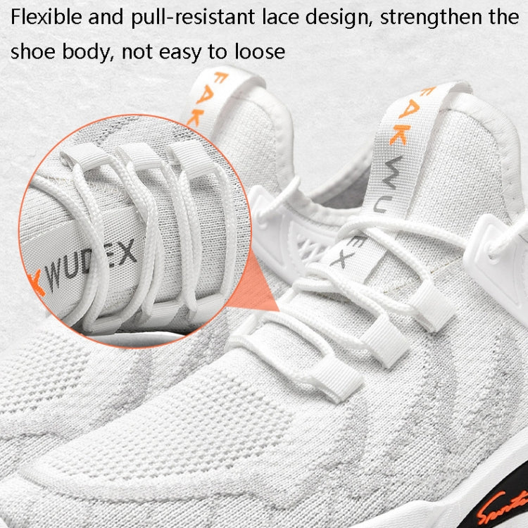 TL602 Flying Weaving Mesh Breathable Couple Shoes Comfortable Running Shoes, Size: Male 44