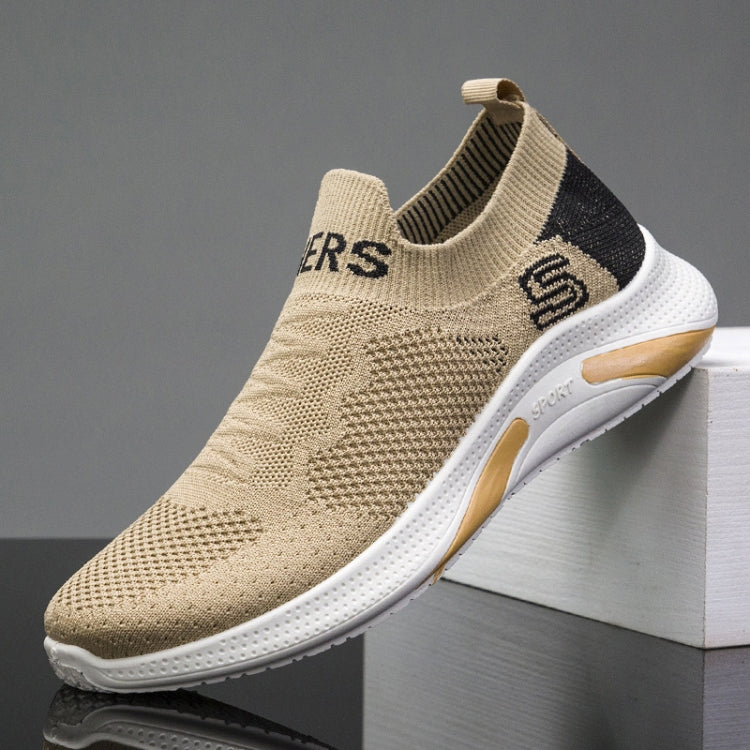 TL-207 Flying Weave Breathable Sports Shoes Men Casual Shoes, Size: 39