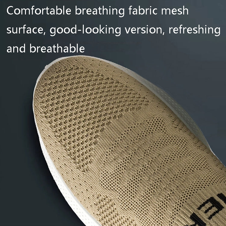 TL-207 Flying Weave Breathable Sports Shoes Men Casual Shoes, Size: 39