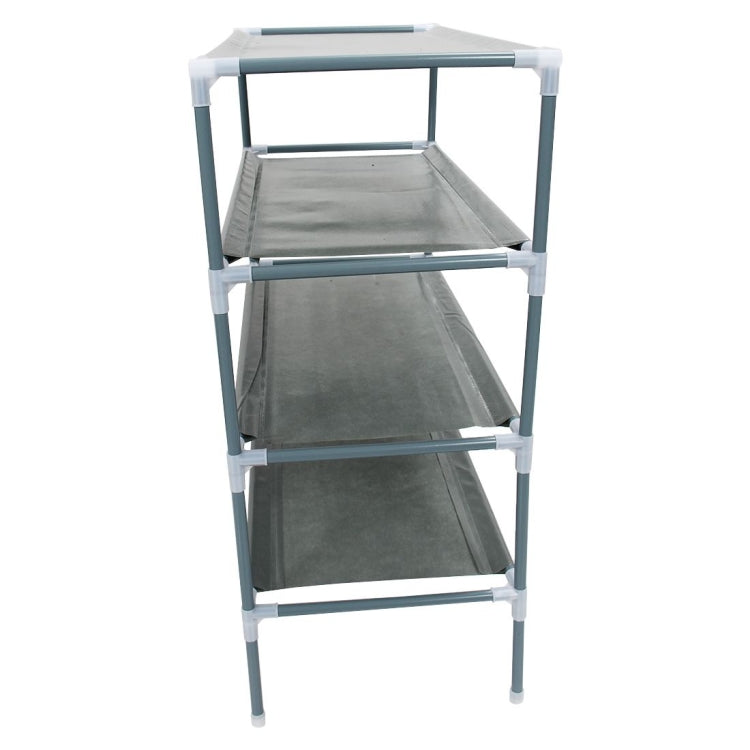 Creative Multi-layer Non-woven Multifunctional Simple Shoe Rack Storage Rack Dormitory Shoes Rack, Size:Gray 6 Layers