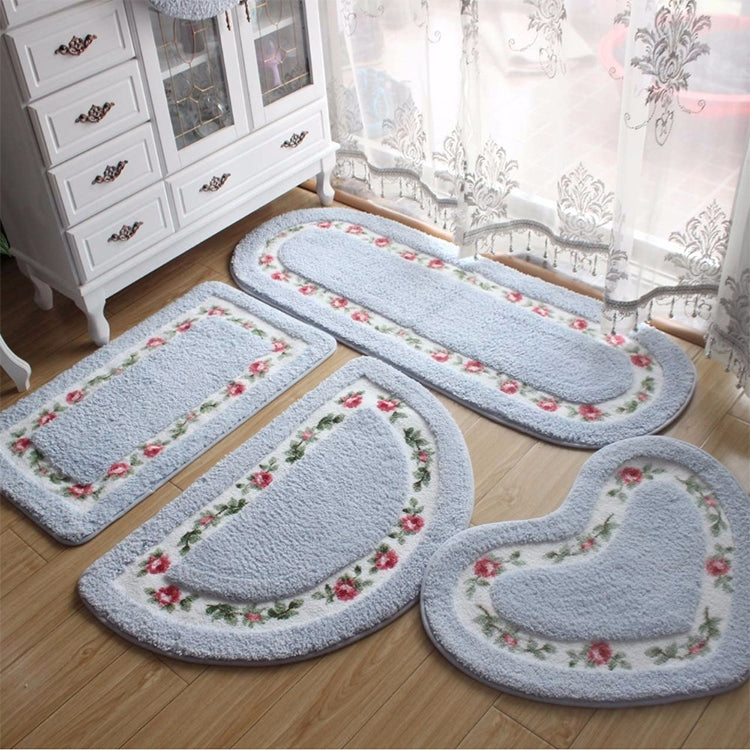 Non Slip Mat Rug Carpets  Living Room Bedroom Floor Mat Rug, Size: 40X60CM
