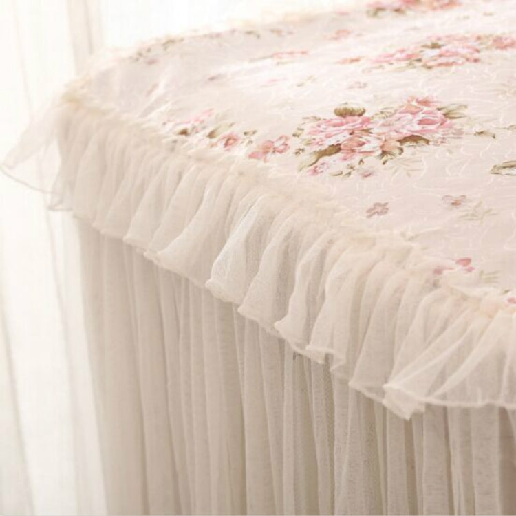 Cloth Lace Washing Machine Cover Sun Protection Dust Cover For Fully  Automatic
