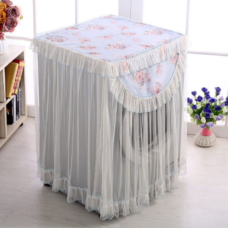 Cloth Lace Washing Machine Cover Sun Protection Dust Cover For Fully  Automatic